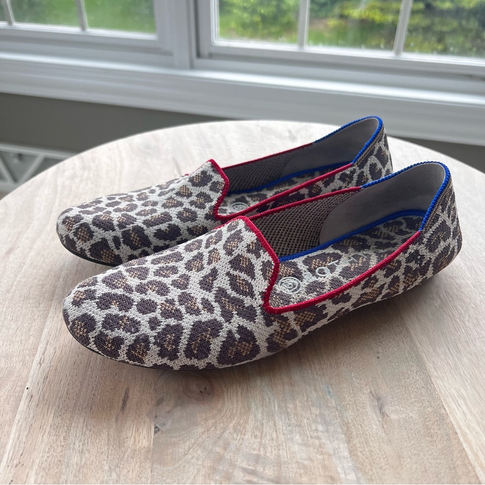 Rothy’s Mocha Spot Loader - Leopard Print